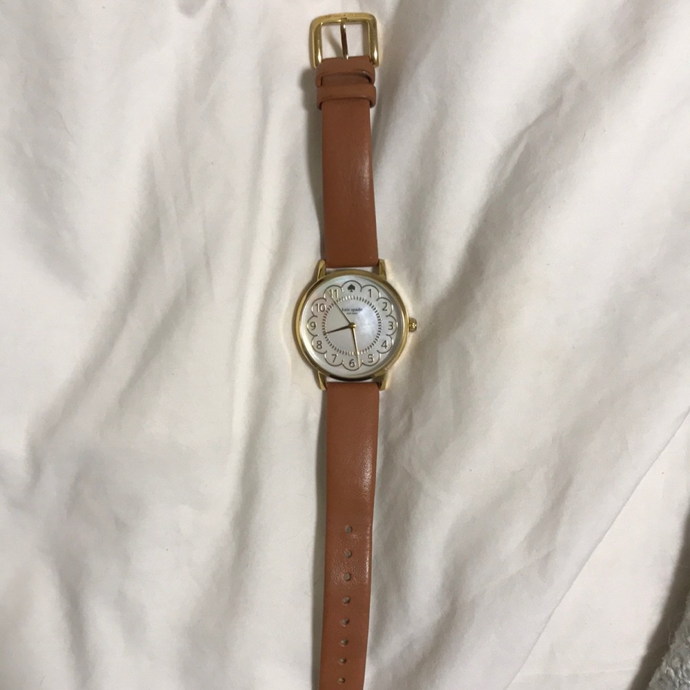 Kate Spade leather brown watch